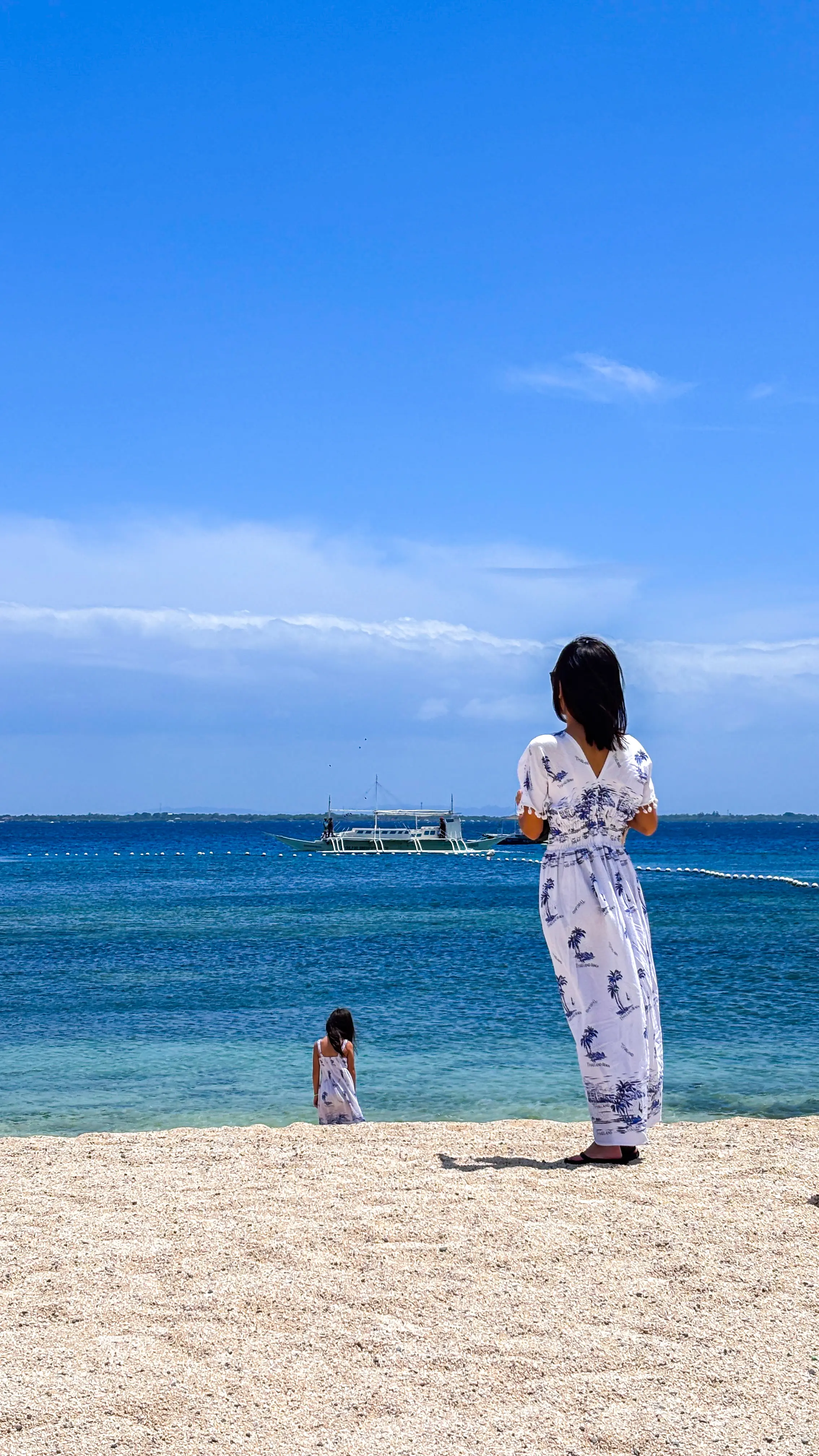 セブ島の澄んだ空と豊かな緑